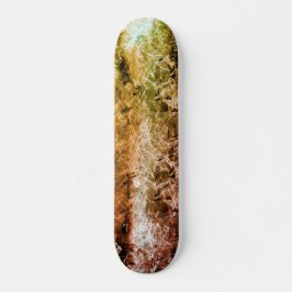Skateboard Textura fibrosa envejecida y suciedad o quemado