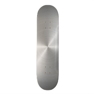 Skateboard Textura metalizado pulida circular brillante