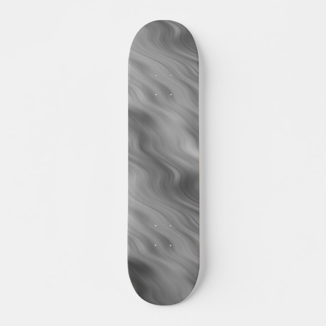 Skateboard Textura ondulada de Rosa negro (Anverso )