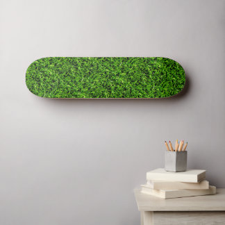 Skateboard Textura realista de foto de hierba divertida verde