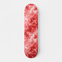 Skateboard Textura roja arrugada
