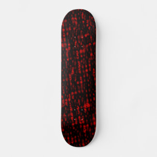 Skateboard Textura roja y negra