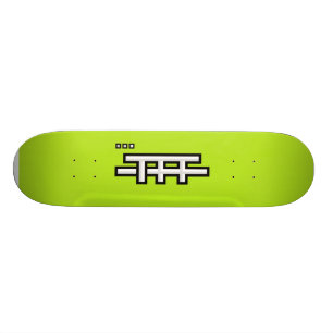 Skateboard TFF básico (verde claro)