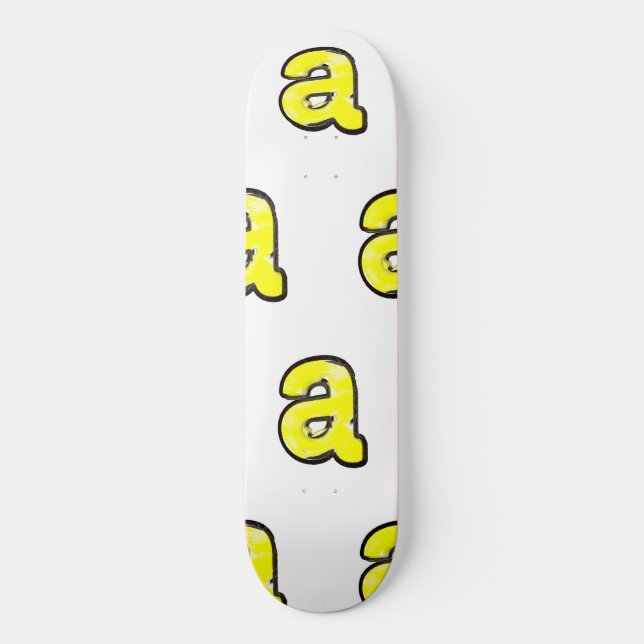 Skateboard Thaddeus & Crimson/THCBand's THCA "a" (Anverso)