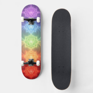 Skateboard The 7 Chakras´9