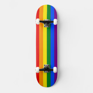 Skateboard The colors of the rainbow