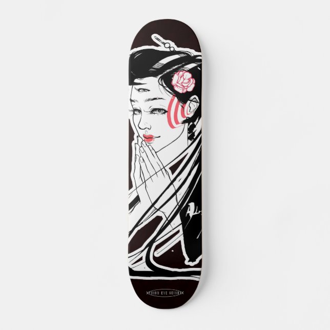 Skateboard Third Eye Geisha (Anverso)