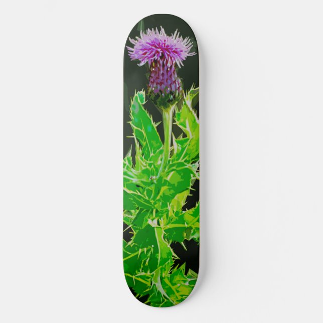 Skateboard Thistle Skatedeck (Anverso)