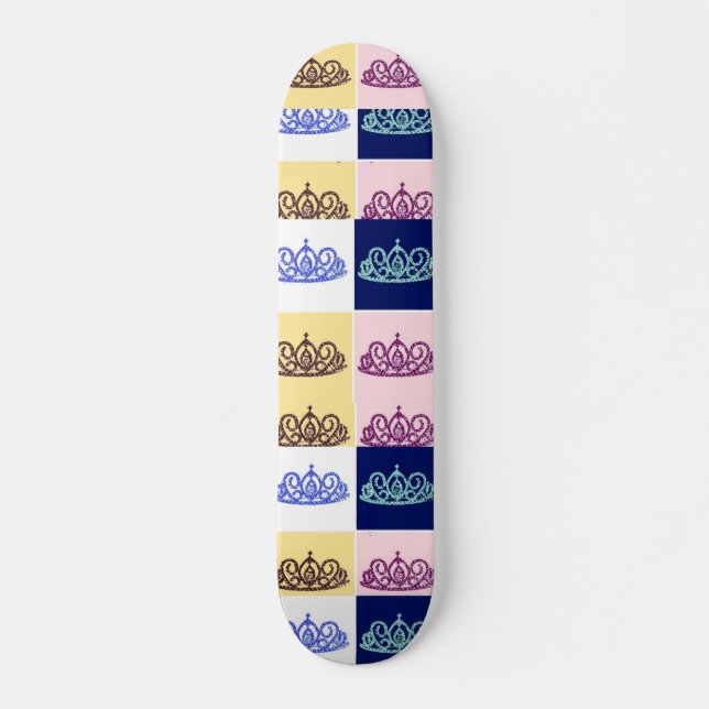 Skateboard Tiara de la Boda real/novia (Anverso )