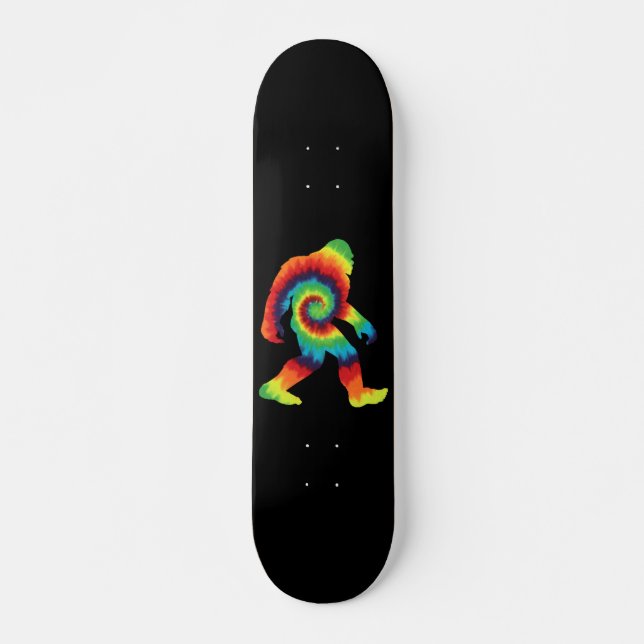Skateboard Tie Dye Pie Grande      (Anverso )