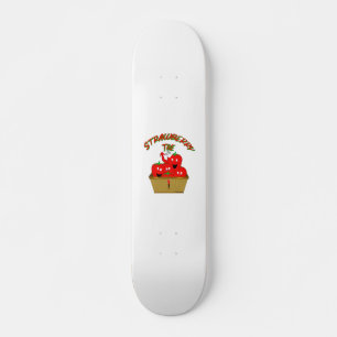 Skateboard ¡Tiempo de fresa!