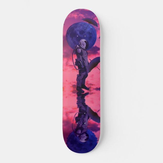 Skateboard Tiempo de la Luna (Anverso)