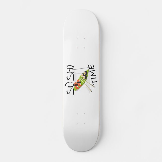 Skateboard Tiempo del sushi (Anverso)