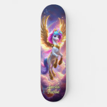 Tierra de fantasía de unicornio lindo Arte genial