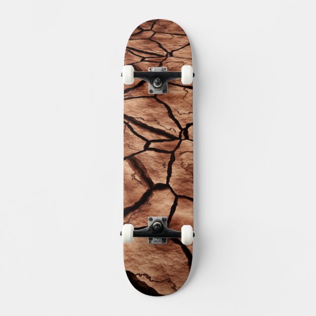 Skateboard Tierra quebrada (Anverso)