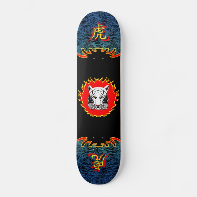Skateboard Tiger 2 (Anverso)