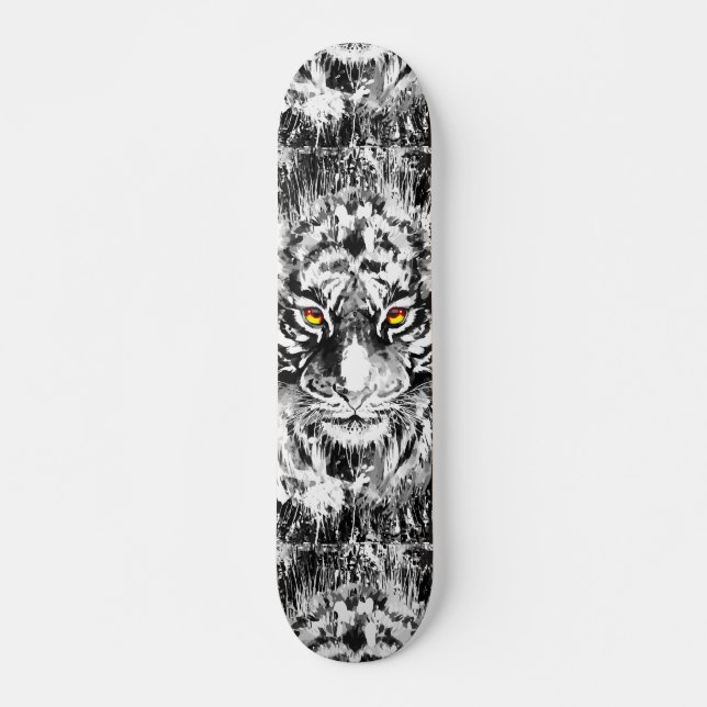 Skateboard Tiger Eyes - Skyboard Tiger Head (Anverso )