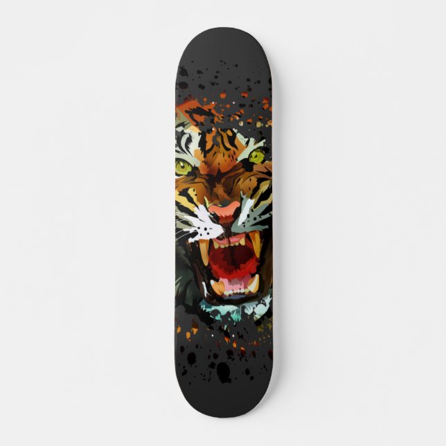 Skateboard Tiger Roar (Anverso )