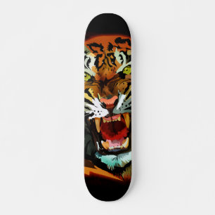 Skateboard Tiger Roar