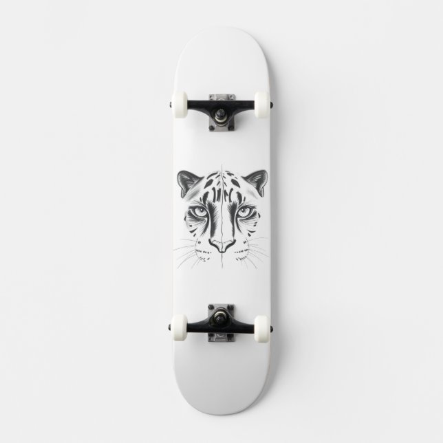 Skateboard Tigre (Anverso)