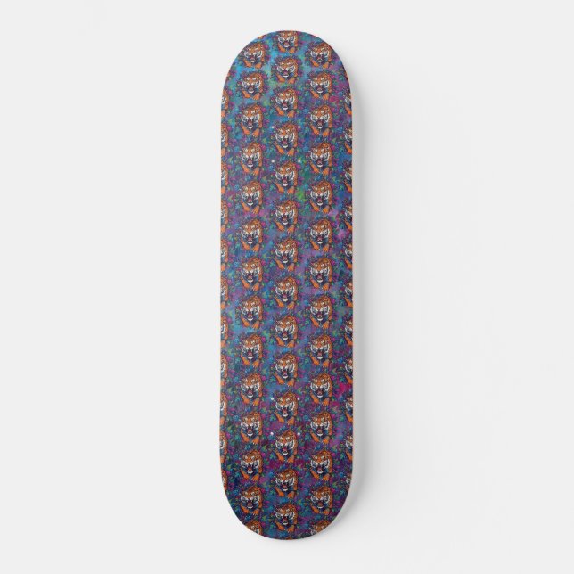 Skateboard Tigre (Anverso)
