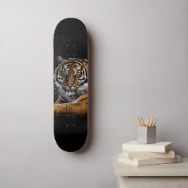 Skateboard Tigre animal de jungla salvaje