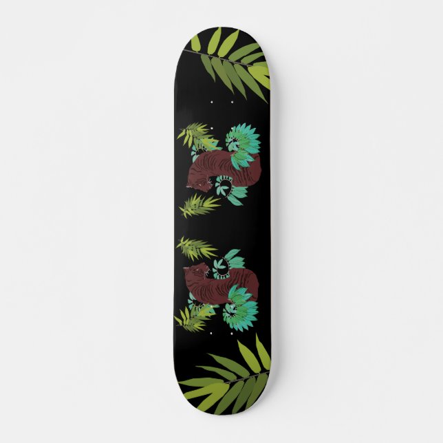 Skateboard Tigre de la jungla (Anverso )