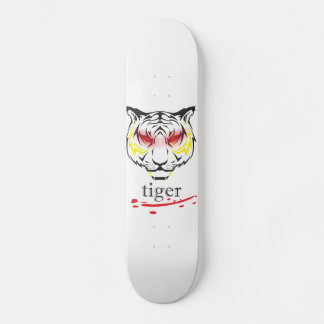 Skateboard tigre de pizarra