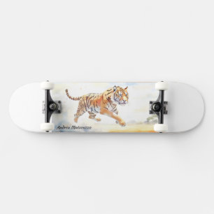 Skateboard Tigre en acción 3