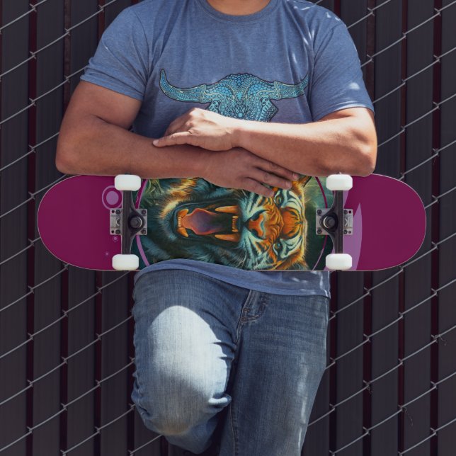 Skateboard Tigre ruidoso (Exterior 3)