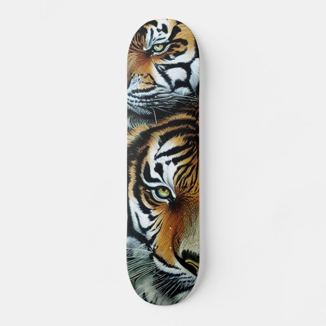 Skateboard Tigres (Anverso)