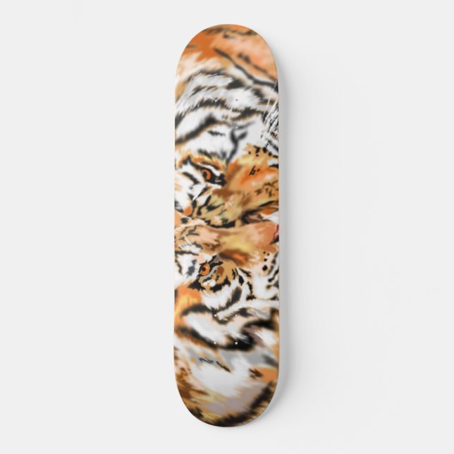 Skateboard Tigres (Anverso)