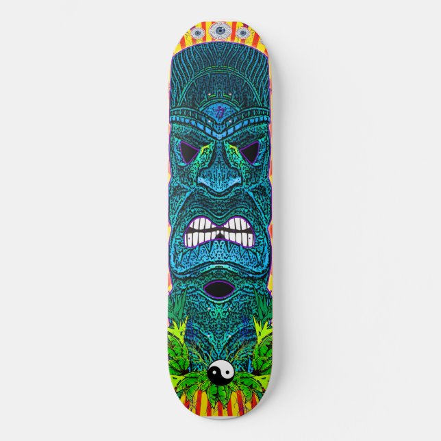 SKATEBOARD TIKI YIKI TU (Anverso)