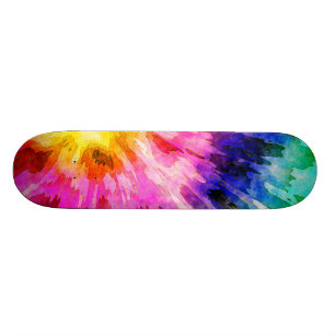 Skateboard Tinta texturizada