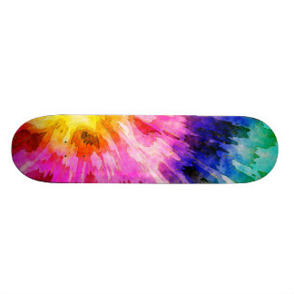 Skateboard Tinta texturizada