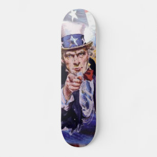 Skateboard Tío Sam