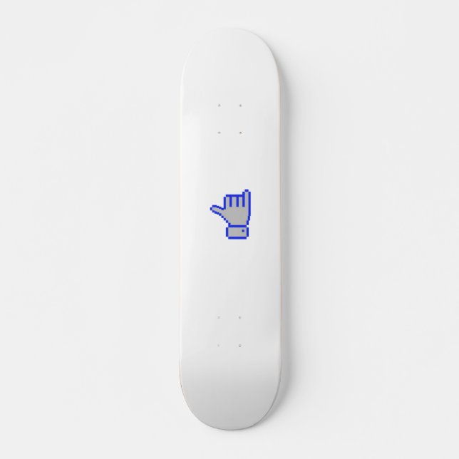 Skateboard tipo de 8 bits (Anverso )