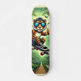 Skateboard Tirar el patinador de la jungla