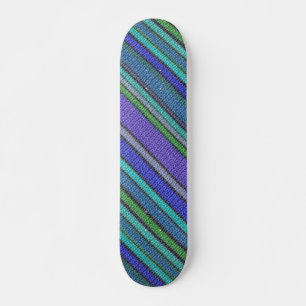 Skateboard Tiras de tejido de colores sin inconvenientes 2