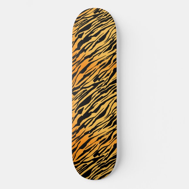 Skateboard Tiras de tigre (Anverso)