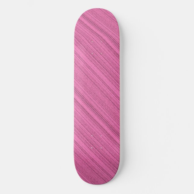 Skateboard Tiras rosadas (Anverso)