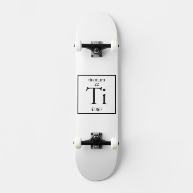 Skateboard Titanio (Anverso)