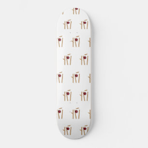 Skateboard Tocando En El Cricket,