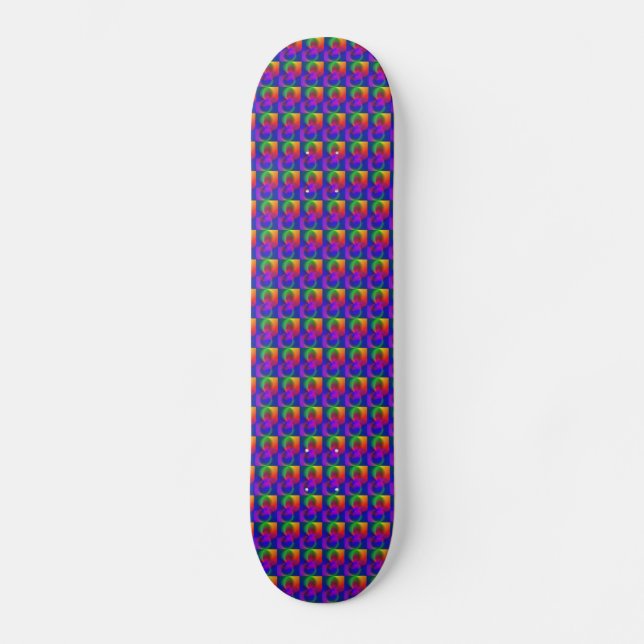 Skateboard Tocar el cielo (Anverso)