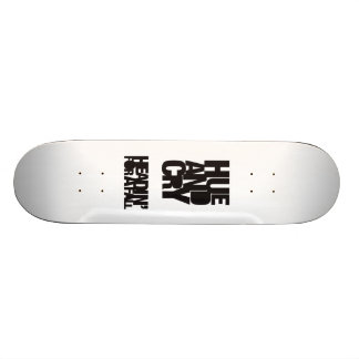 Skateboard Tonalidad y grito - Headin por una caída -
