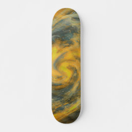 Skateboard Torbellino Giratorio Abstracto