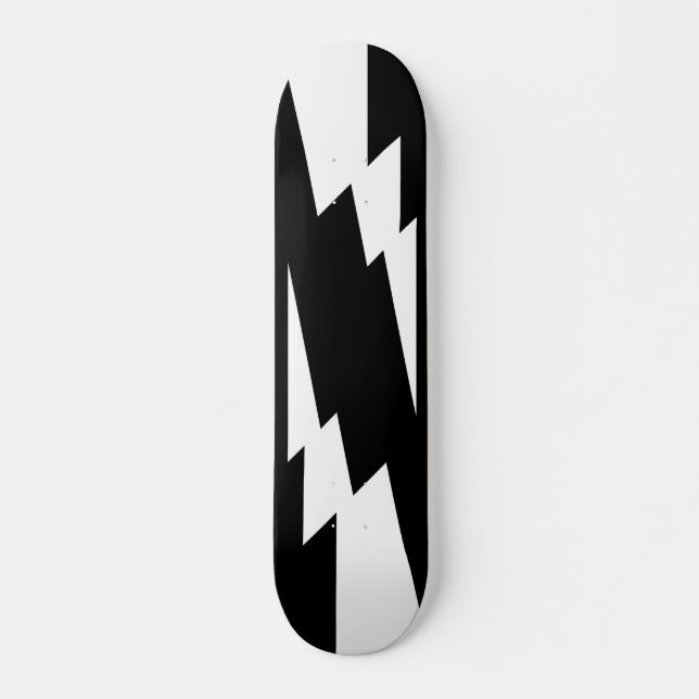Skateboard Tornillo Lightning blanco (Anverso )