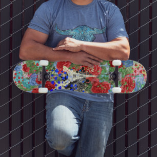 Skateboard Torre Eiffel Pearly