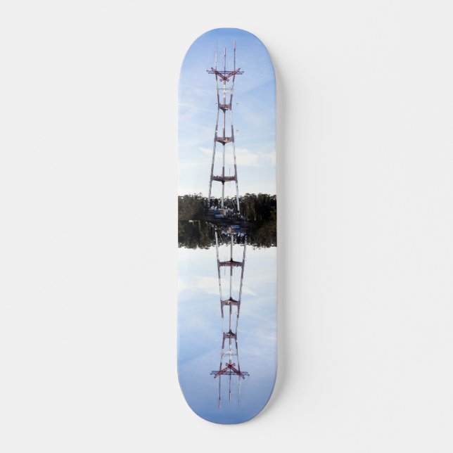 Skateboard Torre Sutro (Anverso )