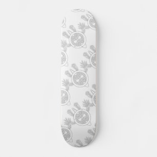 Skateboard Tortuga de tatuaje tribal